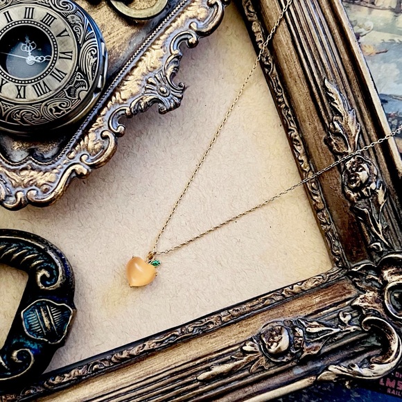 KATE SPADE • Fruit Salad Peach Necklace - Picture 4 of 4